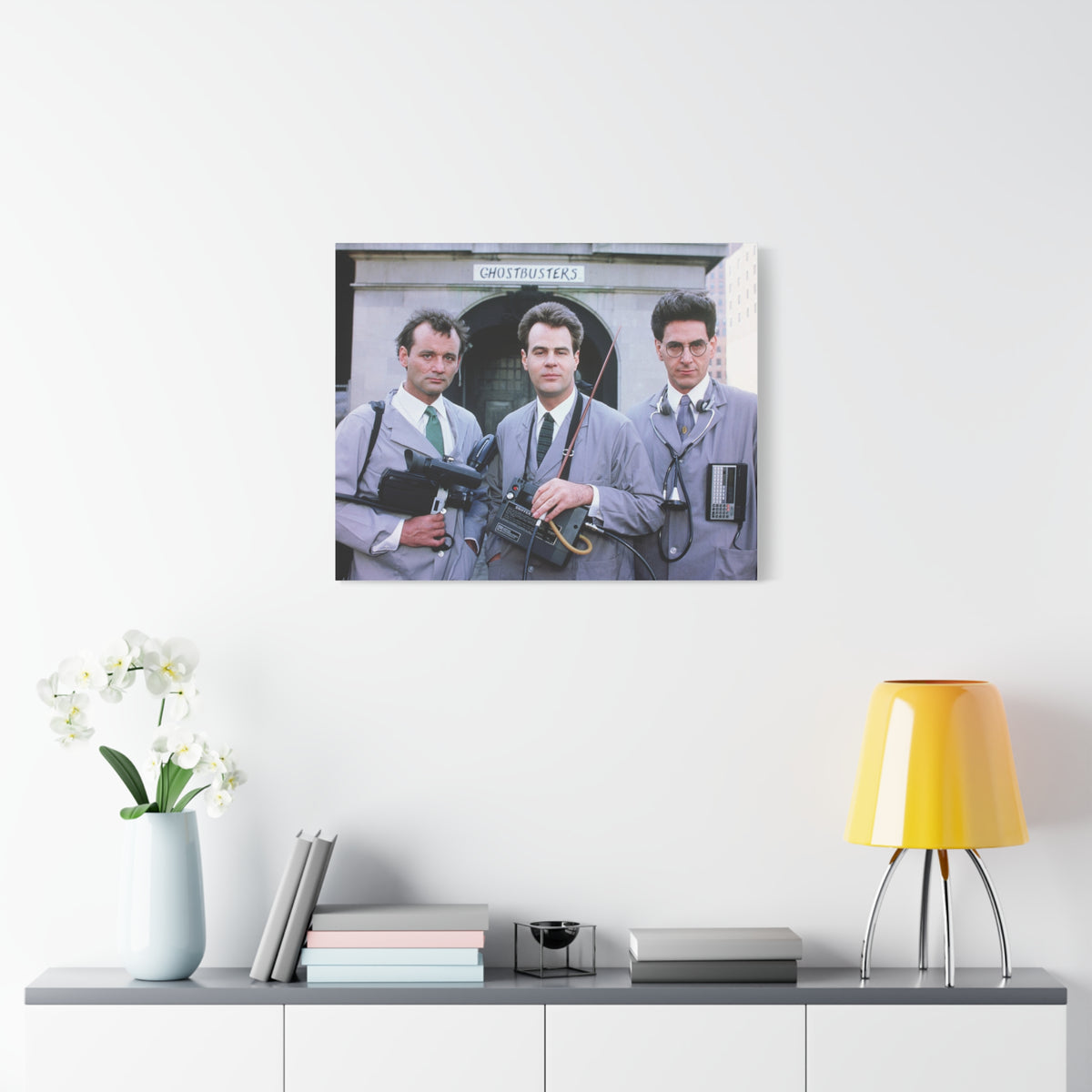 Ghostbusters Cast Canvas